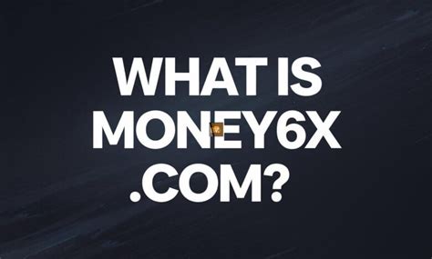 money6x.com make money online|MONEY6x .